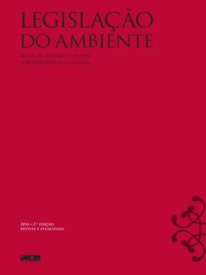 cover image of Legislação do Ambiente--2ª Edição Revista e Atualizada